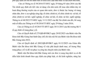 Thư mời báo giá số 375 ngày 04/12/2023