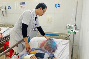 Phẫu thuật kịp thời cứu sống bệnh nhân xuát huyết não nguy kịch