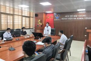 Bệnh viện Đa khoa tỉnh Bắc Giang khai giảng các lớp đào tạo liên tục và kỹ thuật mới năm 2022 đợt I