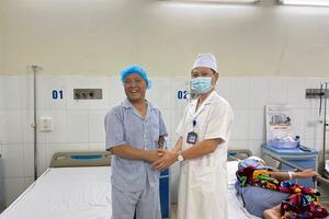 ​​​​​​​Bệnh viện Đa khoa tỉnh Bắc Giang: phẫu thuật lấy máu tụ dưới màng cứng cứu sống người bệnh bị tai nạn giao thông