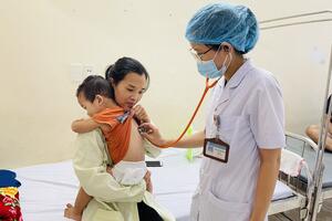 Xét nghiệm, chẩn đoán và điều trị nhiều trường hợp trẻ nhiễm Adenovirus tại Bệnh viện Đa khoa tỉnh Bắc Giang