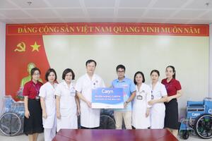 Bệnh viện Đa khoa tỉnh Bắc Giang tiếp nhận tài trợ từ Công ty Cổ phần Diana Unicharm