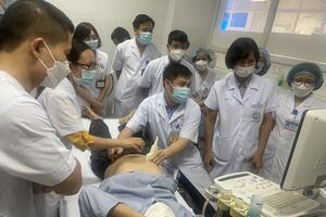Bệnh viện Đa khoa tỉnh Bắc Giang: Tiếp nhận kỹ thuật sinh thiết gan dưới hướng dẫn của siêu âm từ Bệnh viện Bạch Mai