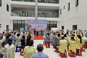 Bệnh viện Đa khoa tỉnh Bắc Giang tổ chức Ngày hội chăm sóc sức khoẻ Người cao tuổi năm 2023