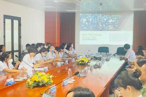 Bệnh viện Đa khoa tỉnh Bắc Giang tổ chức tập huấn về giảm thiểu chất thải nhựa cho nhân viên y tế